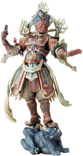リボルテックタケヤ004 増長天 ノンスケール ABS&amp;PVC製 塗装済み アクショ (中古品)