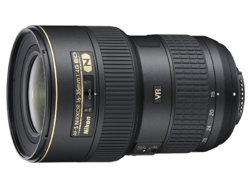 Nikon 広角ズームレンズ AF-S NIKKOR 16-35mm f/4G ED VR フルサイズ対応(中古品)