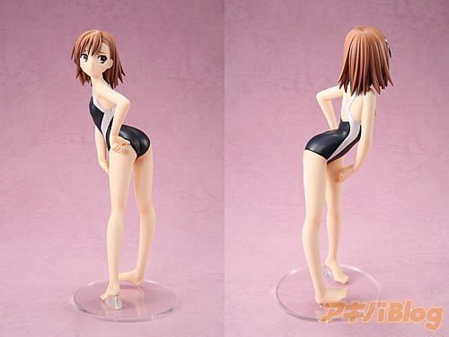 とある科学の超電磁砲 御坂美琴 常盤台中学指定水着 アニメVer. 1/8 完成品(中古品)｜au PAY マーケット