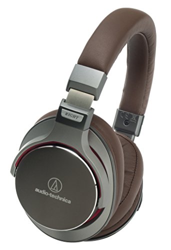 audio-technica 密閉型ポータブルヘッドホン ハイレゾ音源対応 ガンメタリ (中古品)