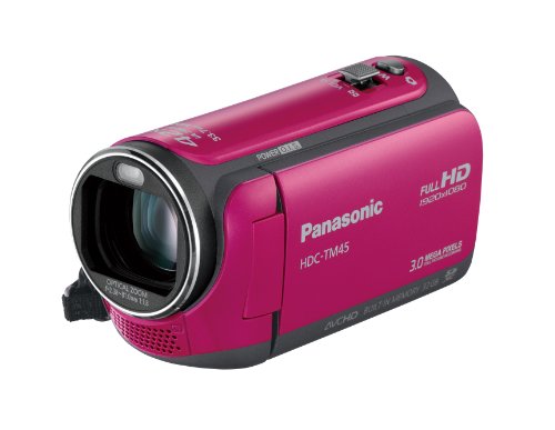 パナソニック デジタルハイビジョンビデオカメラ TM45 内蔵メモリー32GB ベ(中古品)