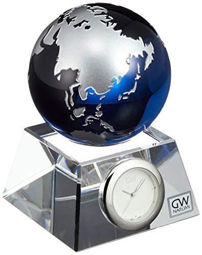 NARUMI(ナルミ) グラスワークス 時計 ブルーアース デスククロック(S) GW10(中古品)