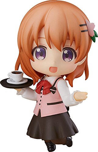ねんどろいど ご申し付けるはうさぎですか?? チョコレート ノン規模 ABS&PVC製 ペンキ塗り(未当てはめるの新古品)