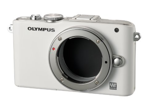 OLYMPUS ミラーレス一眼 PEN Lite E-PL3 ボディ ホワイト E-PL3 BODY WHT(中古品)の通販は