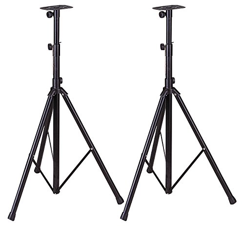 KC スピーカースタンド 2本組 SPS-160/BK (ソフトケース付)(中古品)