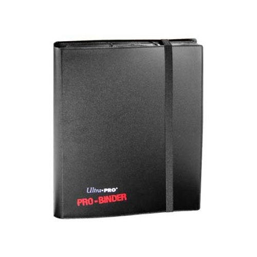 Ultra-pro, Black Pro binder 360 sleeve side loading, Mtg, Yugioh, WoW(未使用の新古品)