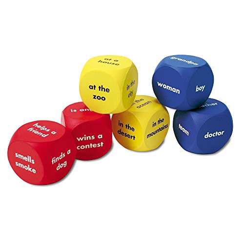 スポンジサイコロ 英語教材 Soft Foam Story Starter Word Cubes Ler70 中古品 の通販はau Pay マーケット Goodlifestore