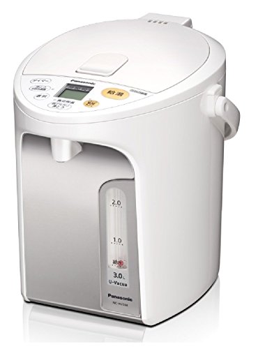 パナソニック マイコン沸騰ジャーポット 3.0L ホワイト NC-HU304-W(中古品)の通販は 10,619円