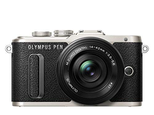 OLYMPUS ミラーレス一眼 E-PL8 レンズキット ブラック(中古品)