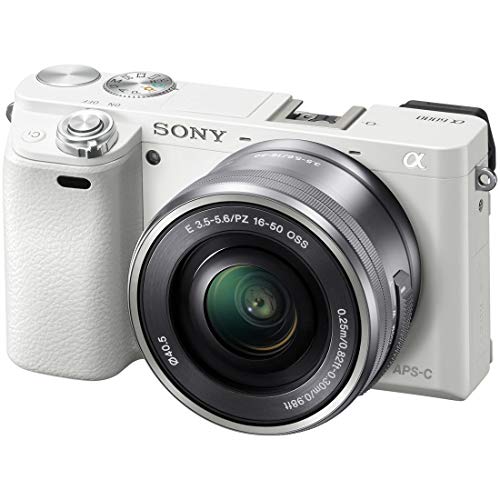 ソニー SONY ミラーレス一眼 α6000 パワーズームレンズキット E PZ 16-50m(中古品)