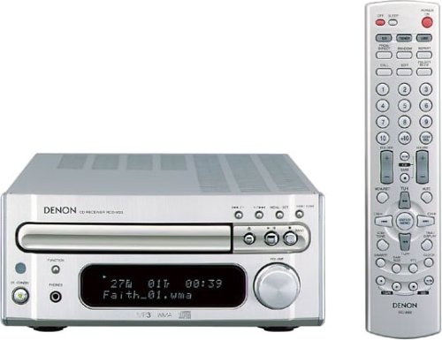 DENON CDレシーバー シルバー RCD-M33-S(中古品)