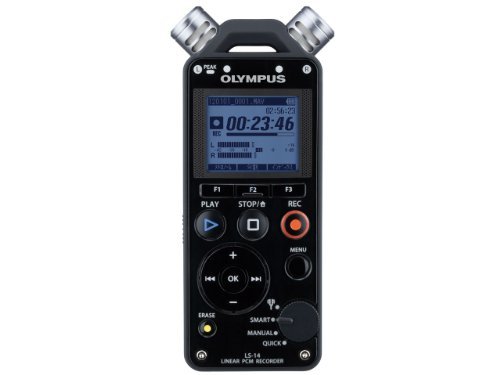OLYMPUS リニアPCMレコーダー 4GB 自動録音レベル調整機能 3マイクシステム(中古品)