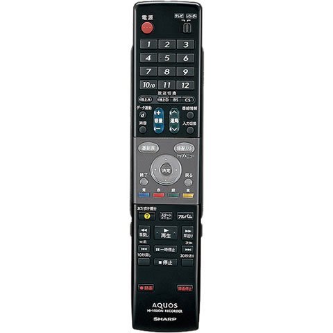 シャープ　DVD　純正リモコン　GAGA617WJPA (0046380187)(中古品)