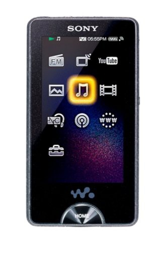 SONY ウォークマン Xシリーズ 16GB ブラック NW-X1050/B(中古品)の通販は