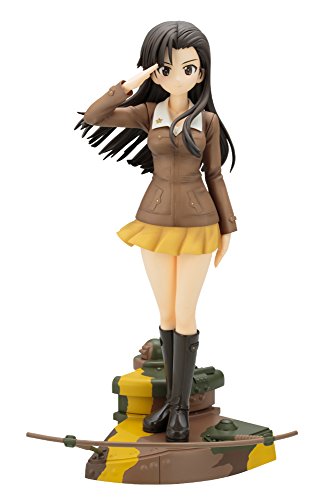 コトブキヤ ガールズ&amp;パンツァー 劇場版 西絹代 1/7スケール PVC製 塗装済 (中古品)