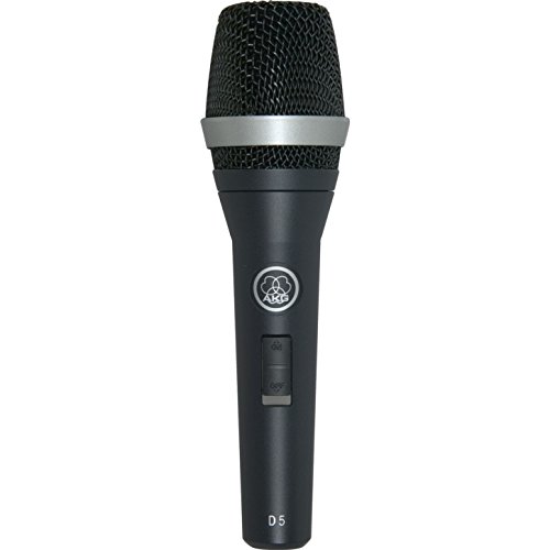 AKG アカゲ ボーカル用 ダイナミック・マイクロホン D5S スイッチ付(中古品)