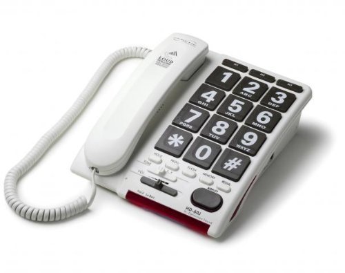 ジャンボプラス 難聴者 高齢者用電話機 HD60J(中古品)