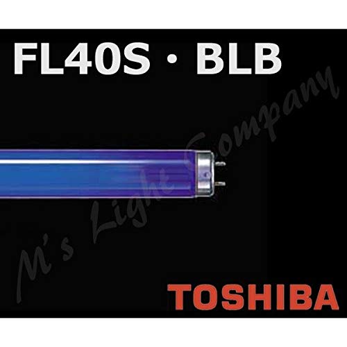 東芝 40形スタータ形 ブラックライト直管蛍光灯【1本入】 FL40SBLB(未使用の新古品)