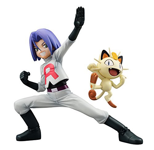 G.E.M.シリーズ ポケットモンスター コジロウ&ニャース 約12cm PVC製 塗装 (中古品)
