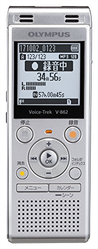 OLYMPUS Voice Trek ICレコーダー シルバー V-862 SLV(未使用の新古品)