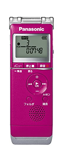 パナソニック ICレコーダー 4GB ピンク RR-XS360-P(中古品)の通販は 9,772円