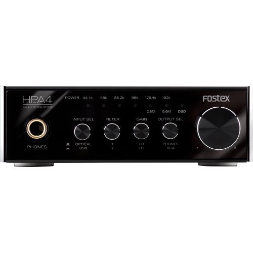 FOSTEX ヘッドホンアンプ D/A変換器内蔵 ハイレゾ対応 HP-A4(中古品)の通販は 41,335円