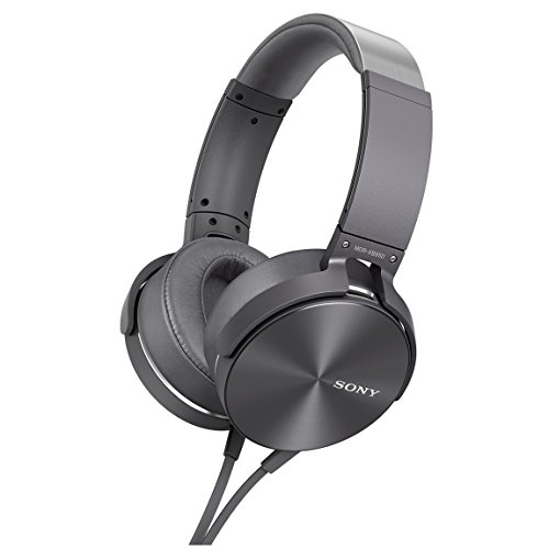 ソニー SONY ヘッドホン MDR-XB950 : 密閉型 折りたたみ式 グレー MDR-XB95(中古品)