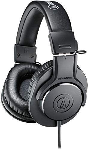 audio-technica プロフェッショナルモニターヘッドホン ATH-M20x(中古品)