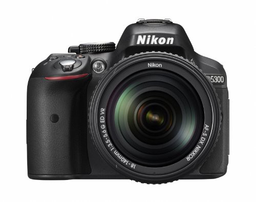 Nikon デジタル一眼レフカメラ D5300 18-140VR レンズキット ブラック D53(中古品)