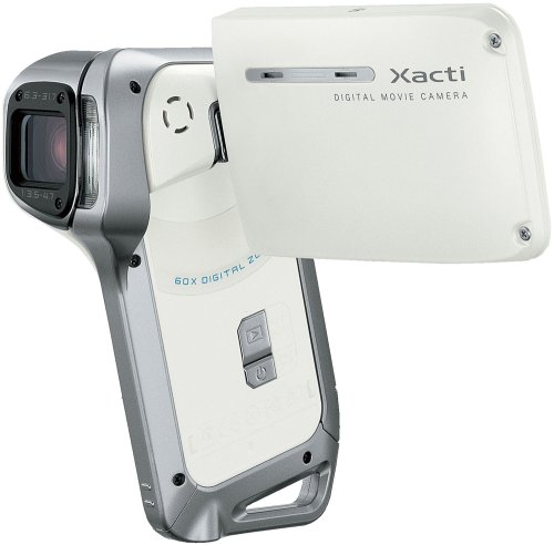 SANYO 防水デジタルムービーカメラ Xacti (ザクティ) DMX-CA8 ホワイト DMX(中古品)