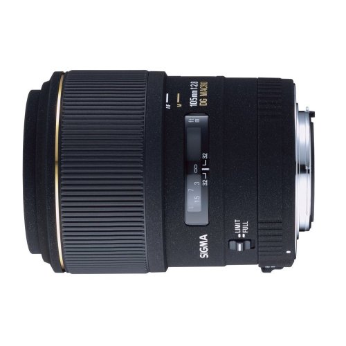 シグマ 105mm F2.8 EX DG MACRO キヤノン用(中古品)