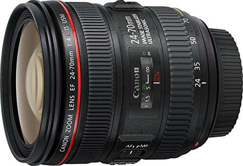 Canon 標準ズームレンズ EF24-70mm F4 L IS USM フルサイズ対応(中古品)