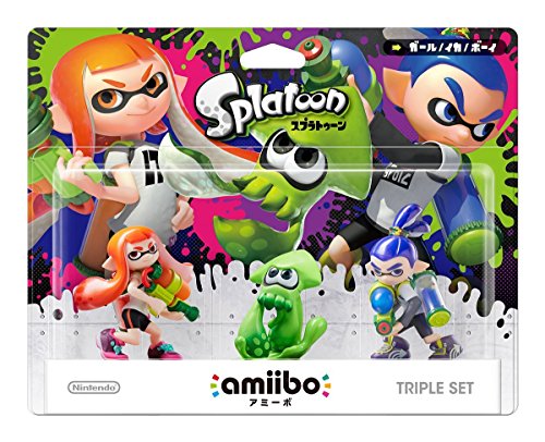K☆子【中古】amiibo スプラトゥーン ５体セット Amazon.co.jp: amiibo タコガール (スプラトゥーンシリーズ