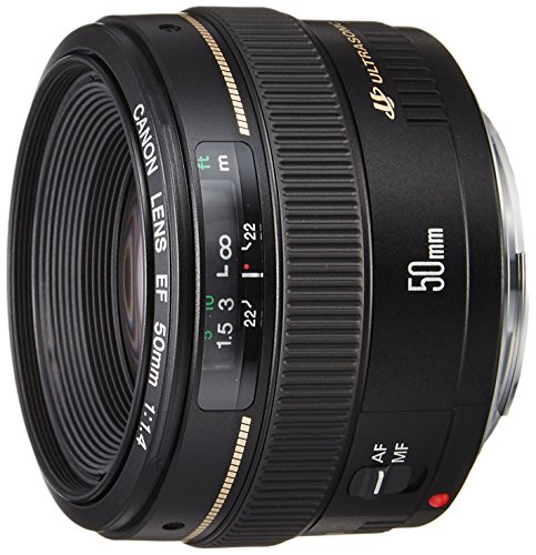 Canon 単焦点レンズ EF50mm F1.4 USM フルサイズ対応(中古品)