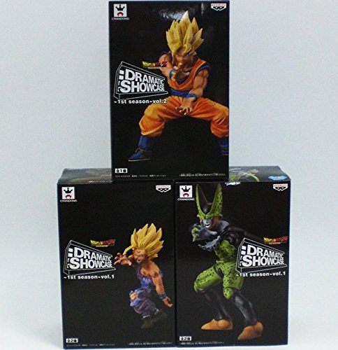ドラゴンボールZ　DRAMATIC SHOWCASE〜1st season〜　Vol.1&2　3種セット(中古品)の通販は