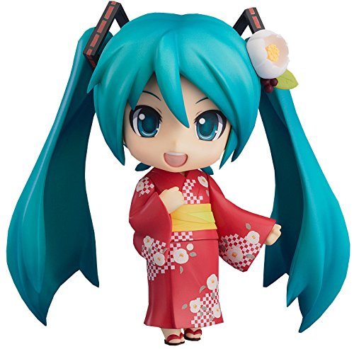 ねんどろいど キャラクター・ボーカル・シリーズ01 初音ミク 浴衣Ver. 夏椿(未使用の新古品)