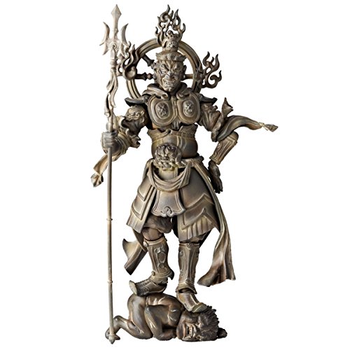 リボルテックタケヤ005EX 持国天 木調版 ノンスケール ABS&PVC製 塗装済み (中古品)