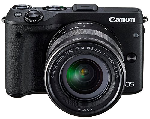 Canon ミラーレス一眼カメラ EOS M3 レンズキット(ブラック) EF