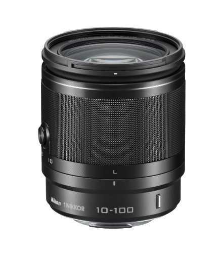 Nikon 高倍率ズーム 1 NIKKOR VR 10-100mm f/4-5.6 ブラック ニコンCXフォ (中古品)の通販は