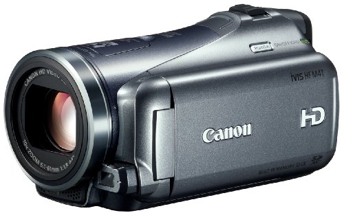Canon デジタルビデオカメラ iVIS HF M41 シルバー IVISHFM41SL 光学10倍  (中古品)