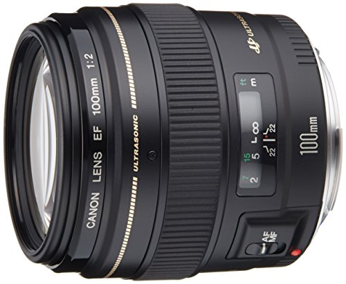 Canon 単焦点中望遠レンズ EF100mm F2 USM フルサイズ対応(中古品)の通販は 32,396円