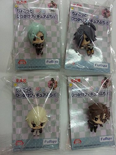 刀剣乱舞−ＯＮＬＩＮＥ− ちょこっとひっかけフィギュアぷち6　全4種　髪 (中古品)