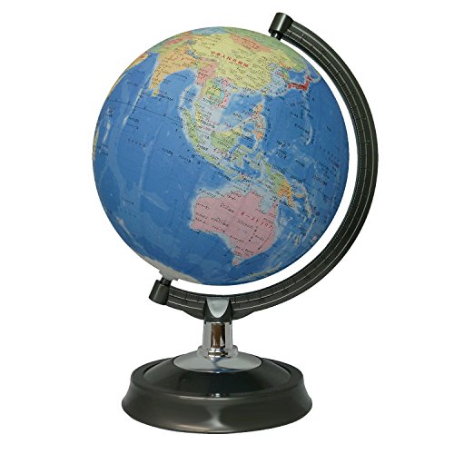 昭和カートン 地球儀 球径26cm 26-GF 行政図タイプ 日本地図付(中古品)