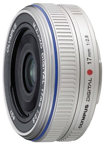 OLYMPUS パンケーキレンズ M.ZUIKO DIGITAL 17mm F2.8 シルバー(中古品)