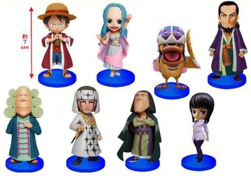 ONE PIECE ワンピース ワールドコレクタブルフィギュア vol.15 全8種セット(中古品)