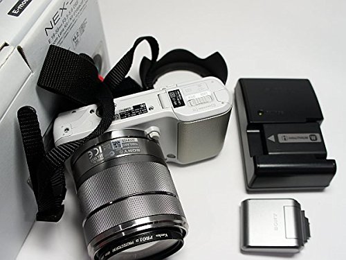 ソニー SONY デジタル一眼α NEX-3 ズームレンズキット ホワイト NEX-3K/W(中古品)