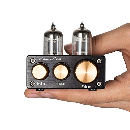 Nobsound NS-10P Mini 真空管 プリアンプ Hi-Fi AUX ライン プリアンプト (中古品)