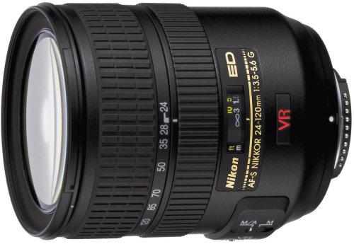 Nikon AF-S VR Zoom Nikkor ED 24-120mm F3.5-5.6G (IF)(中古品)の通販は 16,761円