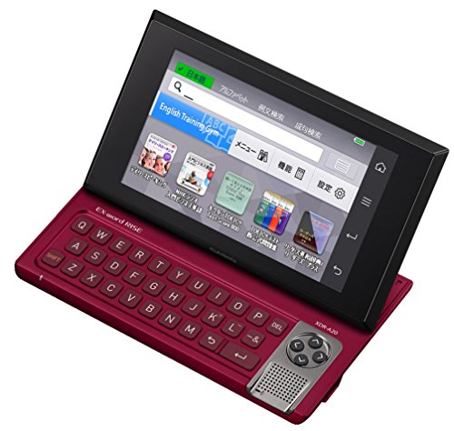カシオ デジタル英会話学習機 EX-word RISE XDR-A20RD レッド コンテンツ12(中古品)の通販は 5,071円