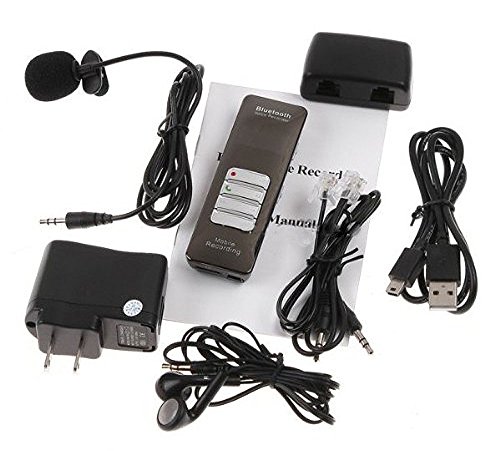 スマホ通話録音対応ボイスレコーダー　 Bluetoothハンズフリー通話録音　内(未使用の新古品)の通販は